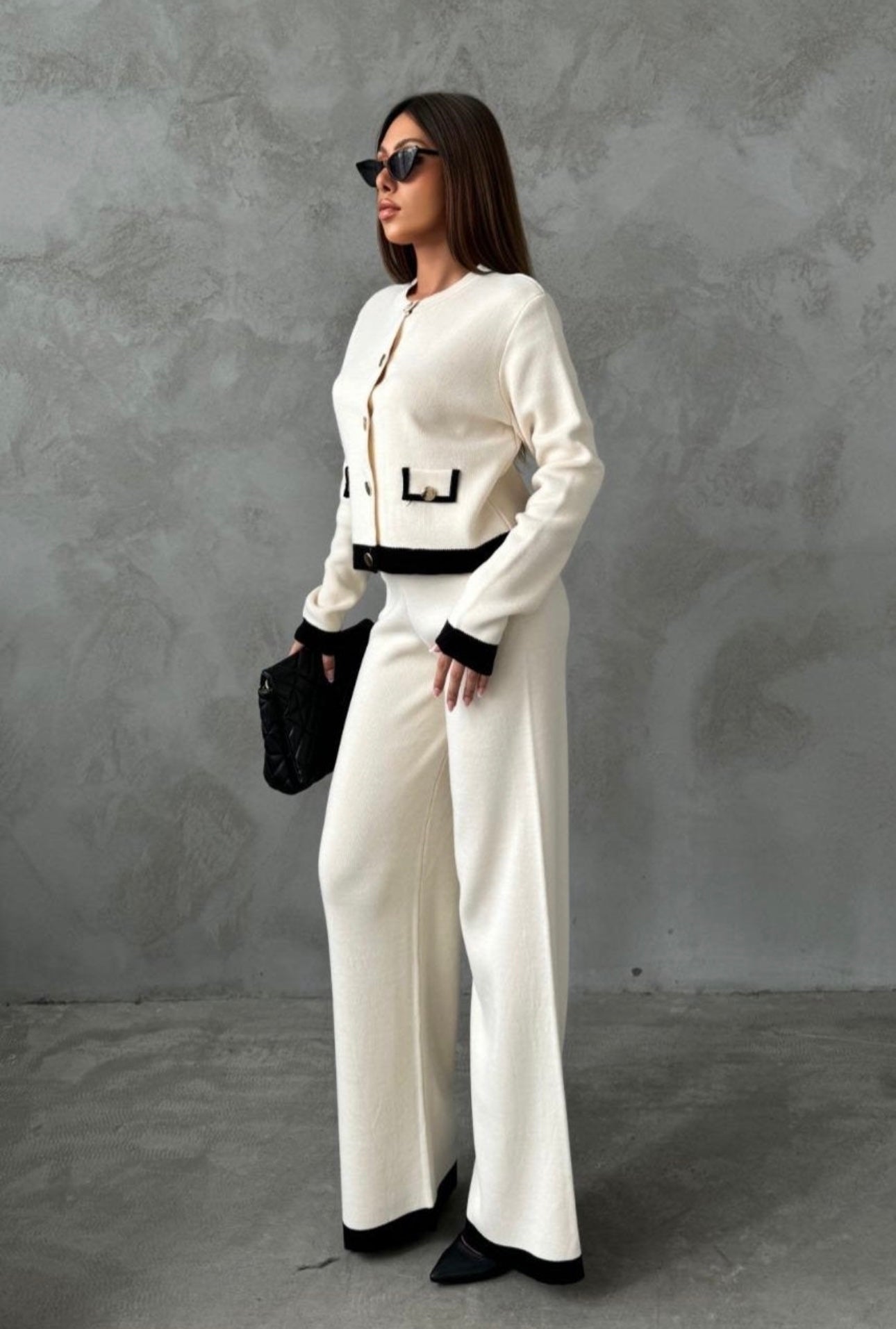 CONTRAST COLOUR CO-ORD SET