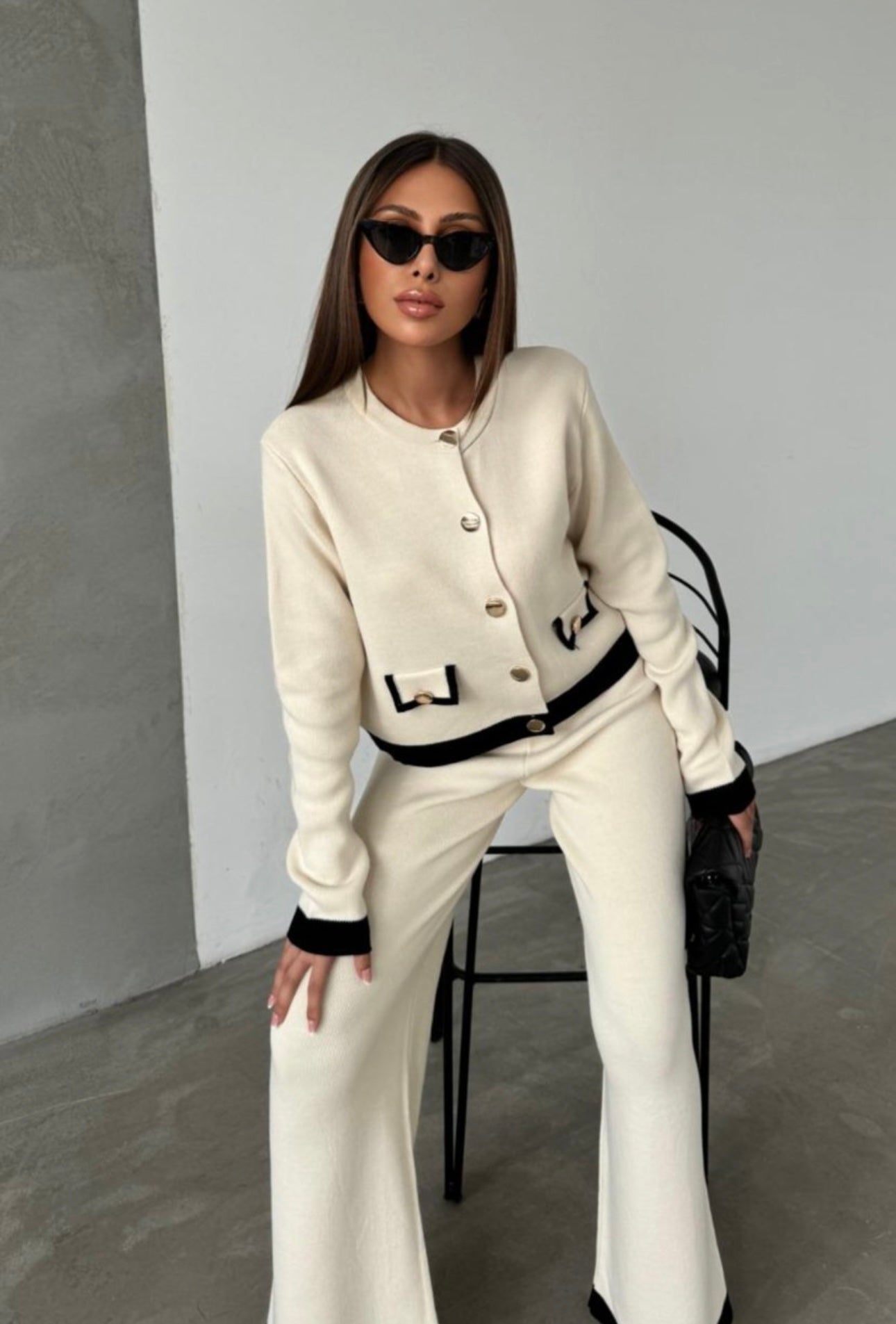 CONTRAST COLOUR CO-ORD SET