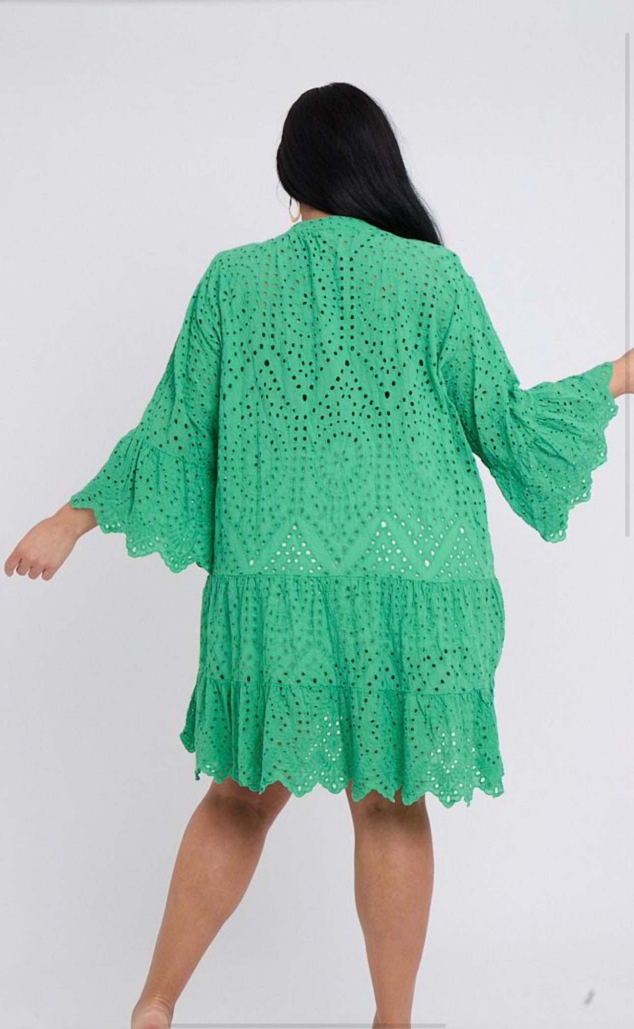BRODERIE LACE DRESS